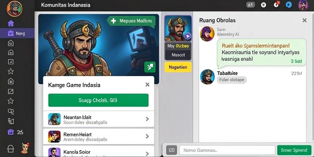 Tangkapan layar menampilkan petualangan seru di dunia 5ZK.