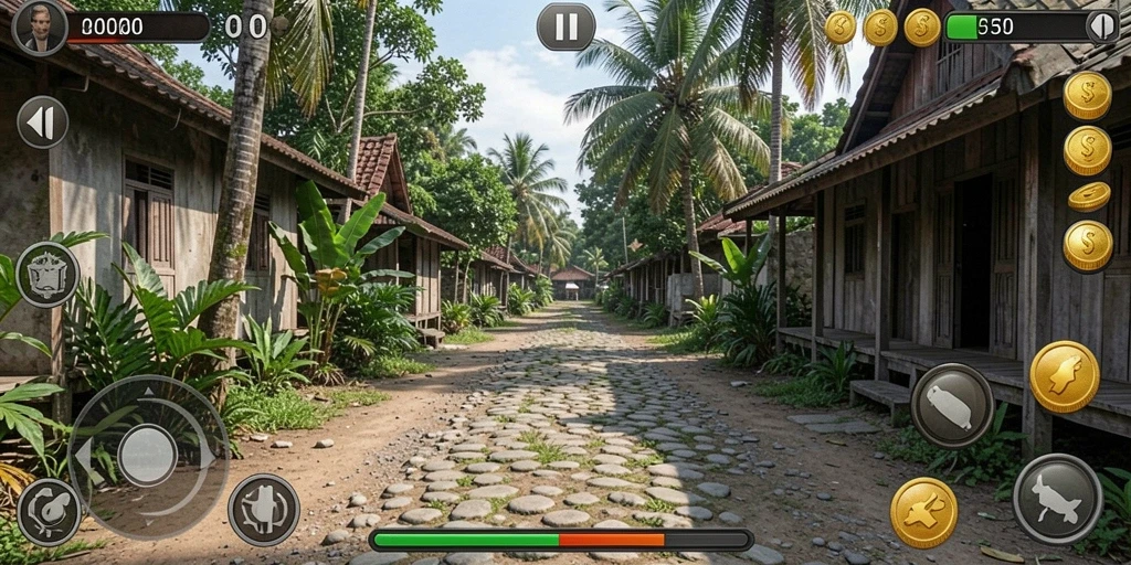 Tampilan awal aplikasi yang menarik dan modern.