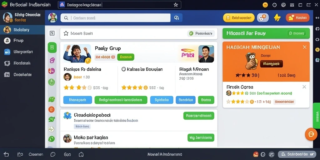 Tampilan antarmuka yang menarik dan user-friendly.