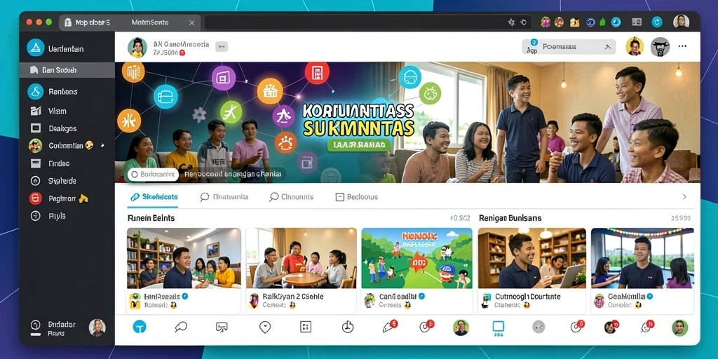 Tampilan antarmuka yang modern dan responsif.