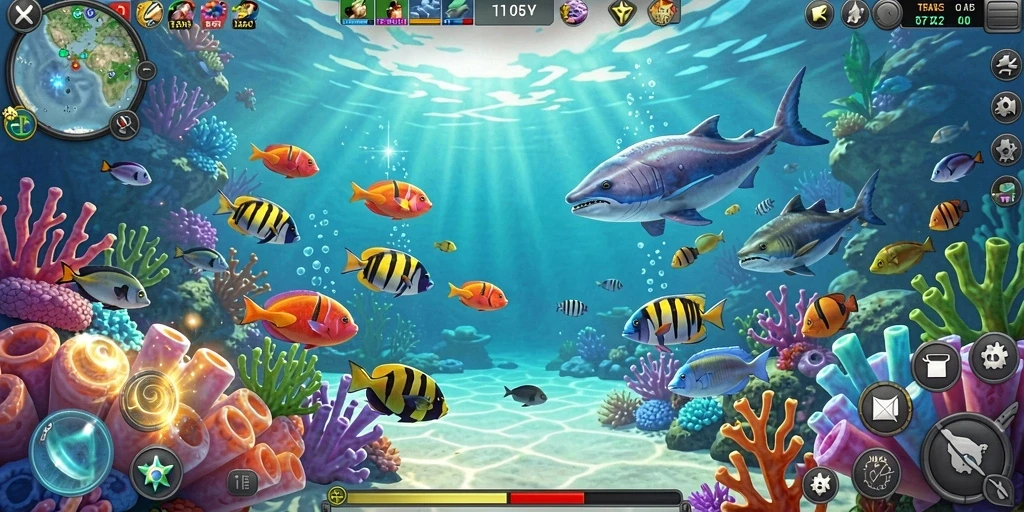 Tampilan permainan slot yang menarik dan penuh warna.
