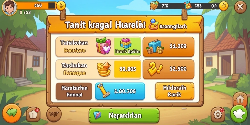 Tampilan antarmuka yang menarik dan mudah digunakan.