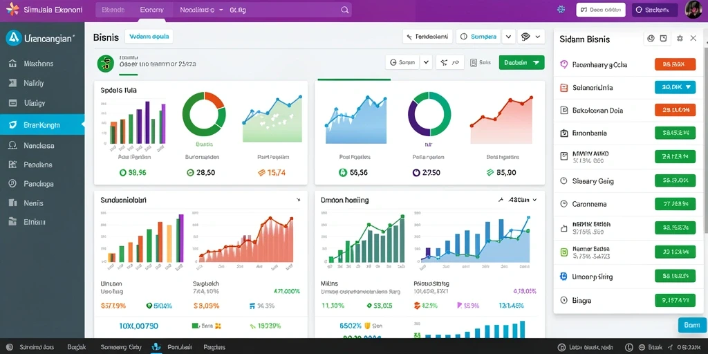 Menampilkan tampilan antarmuka yang menarik dan user-friendly.