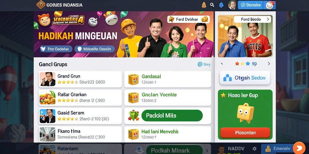 Tampilan antarmuka aplikasi MPO555 yang modern.