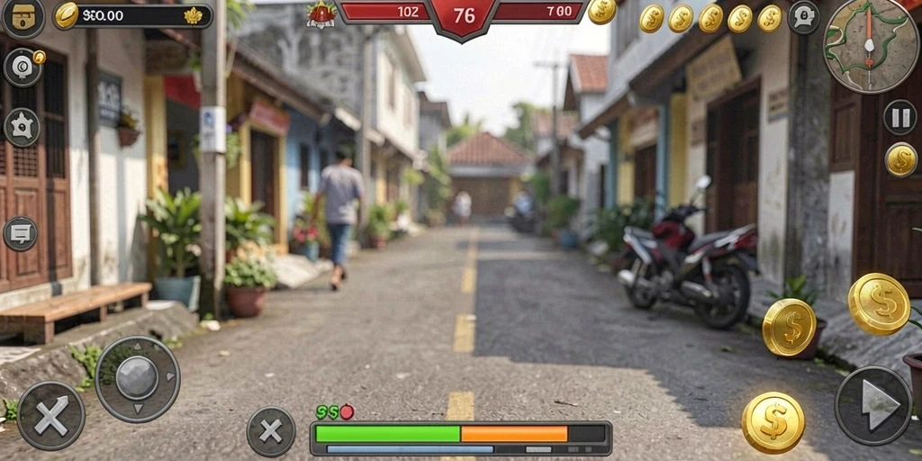 Tampilan grafis menawan yang memikat mata.
