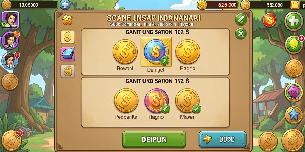 Tampilan awal aplikasi SURGA88 yang menarik dan intuitif.