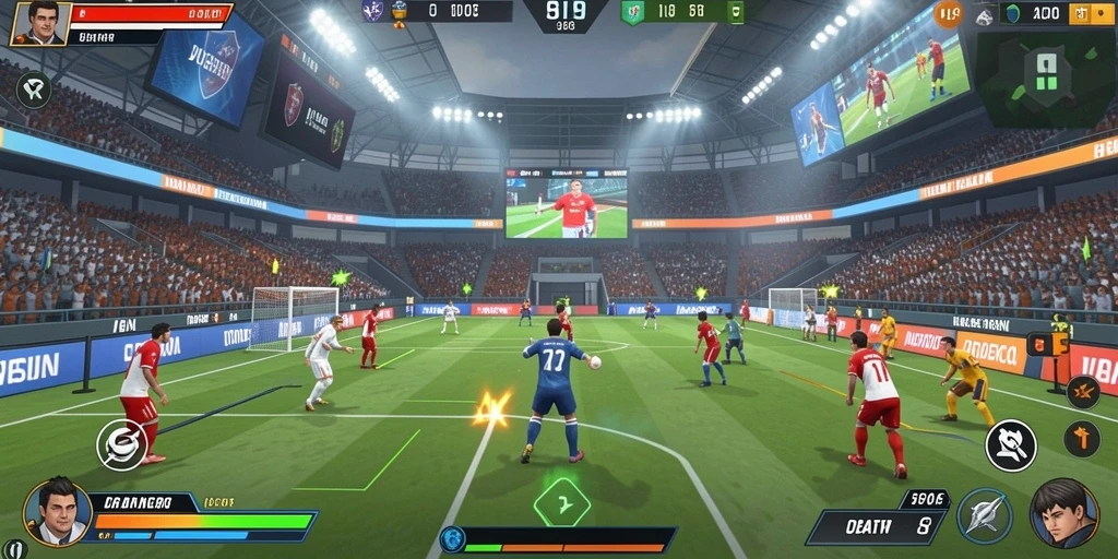 Tangkapan layar dari gameplay yang seru dan menantang.